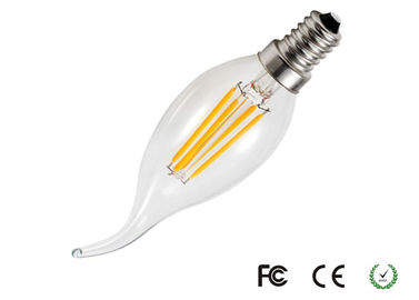 Электрические лампочки свечки винта нити высокой эффективности E12S 4W малые 35*120mm