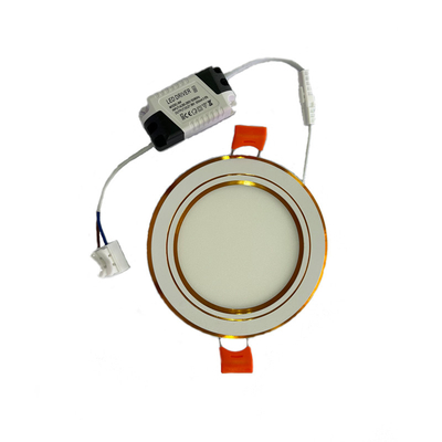 Угол пучка Φ120×H10mm 3000K СИД тонкий Downlight 720LM 200° границы золота