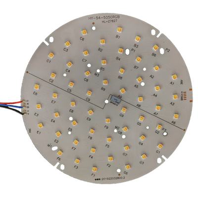 54*3W Белый RGBW LED Par Light Алюминиевая пластина для освещения сцены